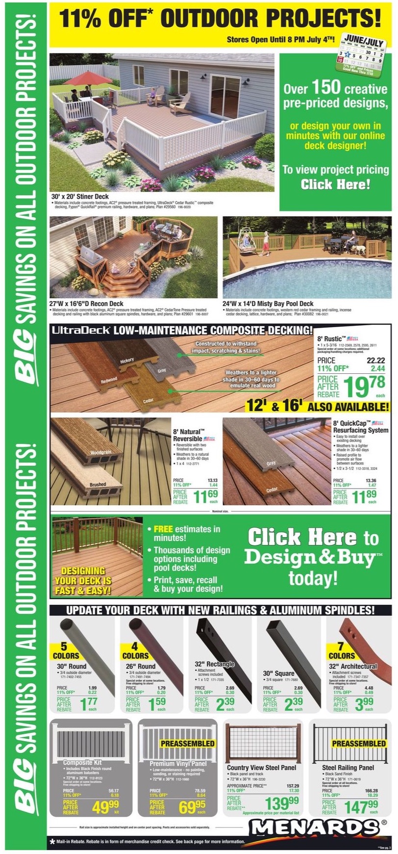 Menards Ad