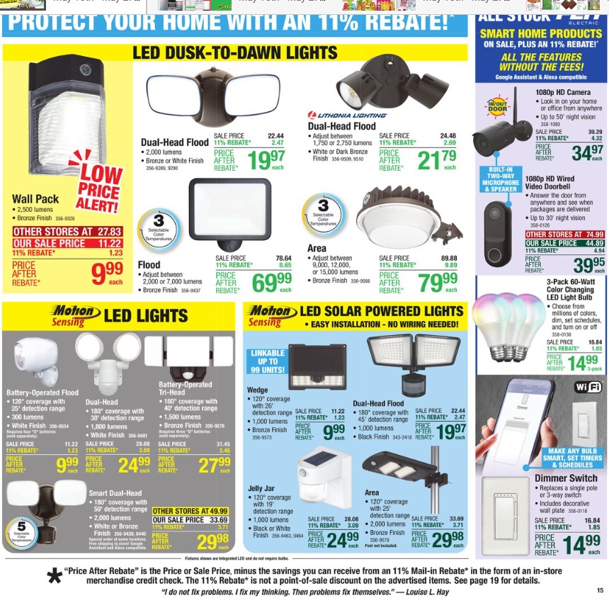 Menards Ad page 20