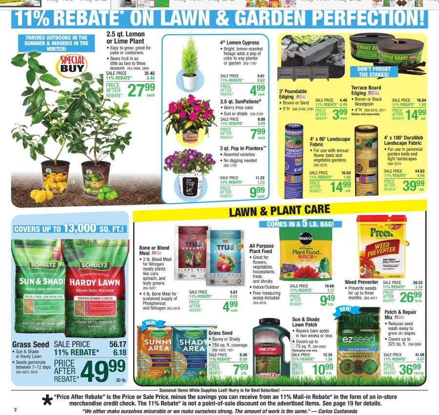 Menards Ad page 3