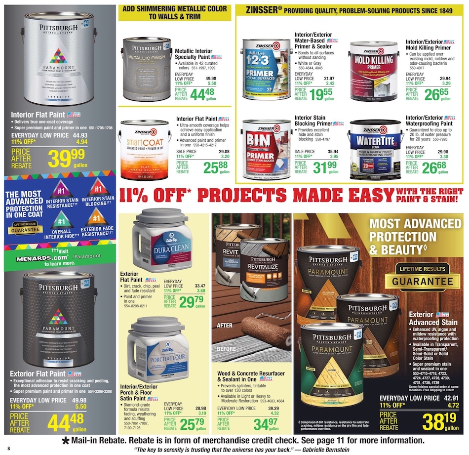 Menards Ad page 13