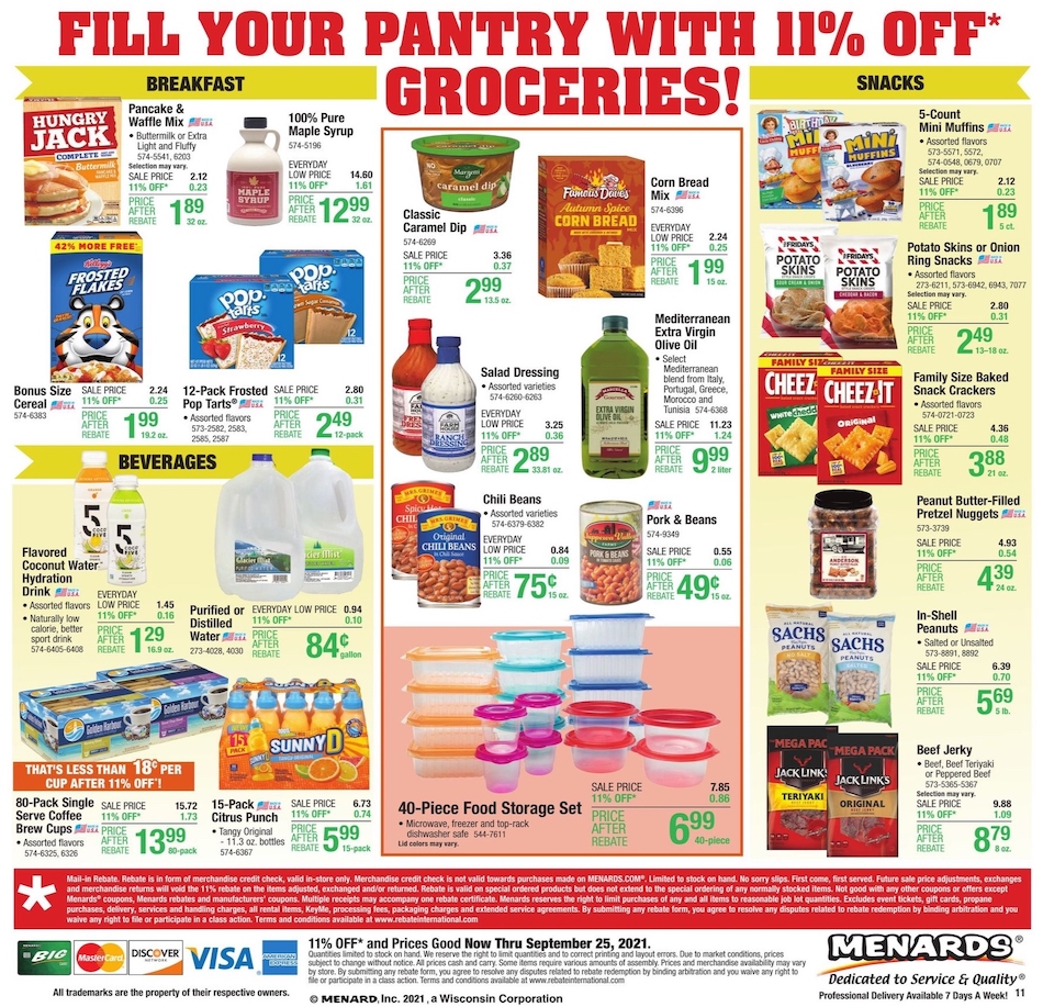 Menards Ad page 18