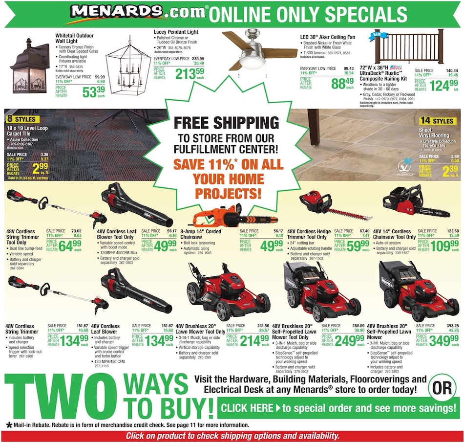 Menards Ad page 22