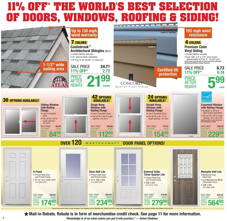 Menards Ad page 6