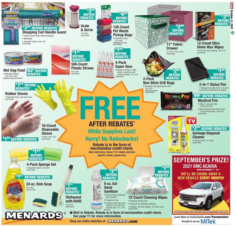 Menards Ad page 18