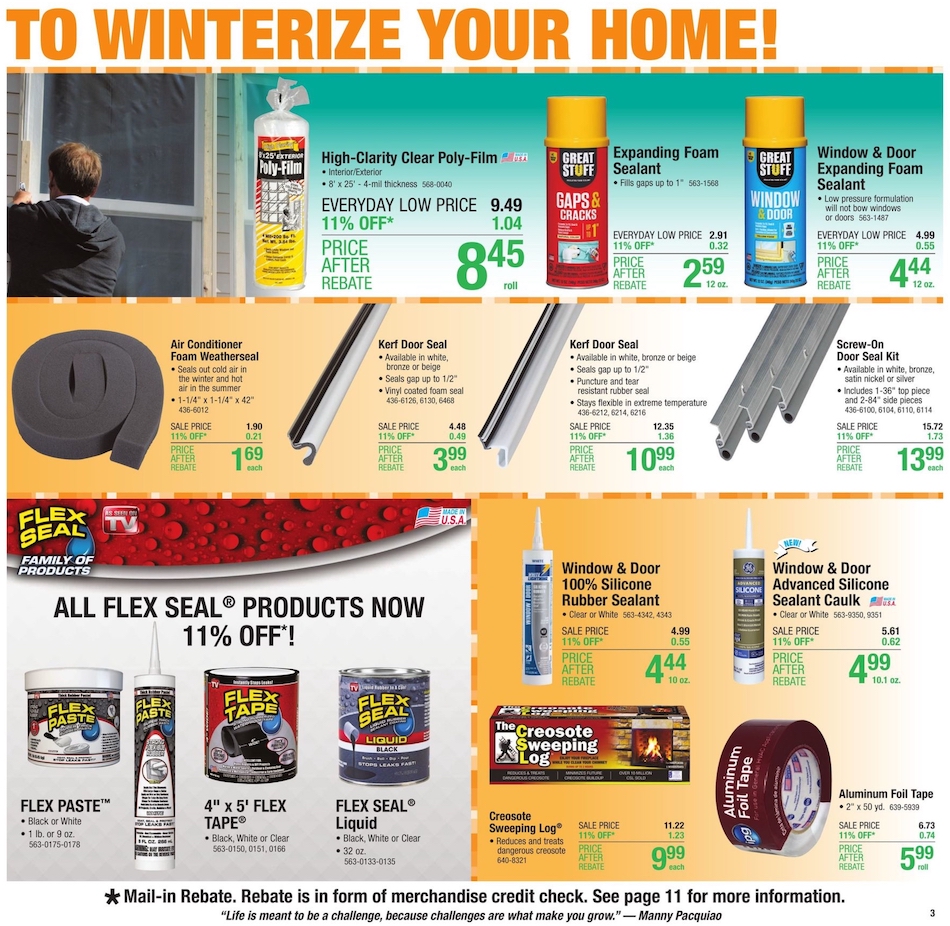 Menards Ad page 3