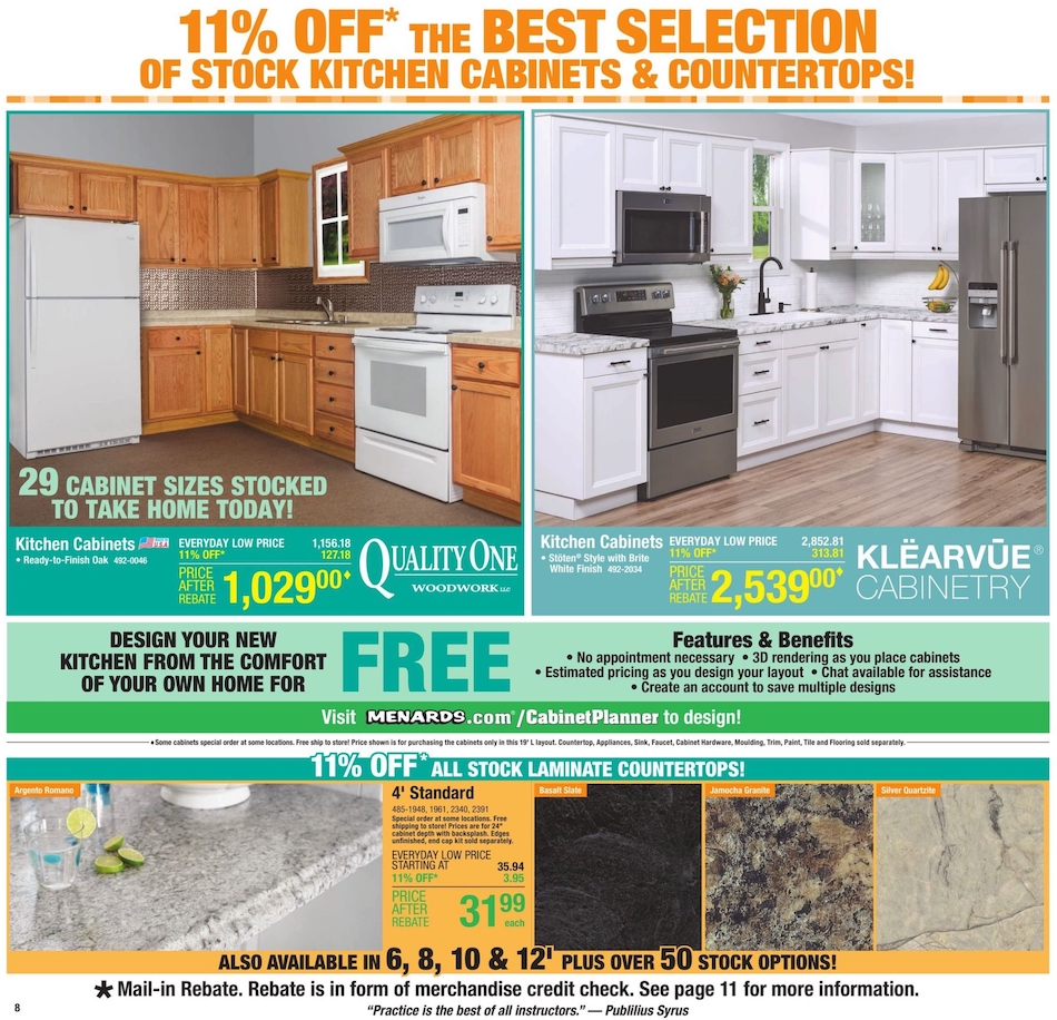 Menards Ad page 9