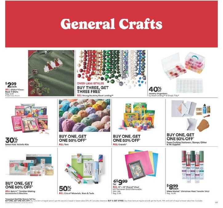 Michaels Weekly Ad Black Friday Nov 5 - 11, 2023 | WeeklyAds2