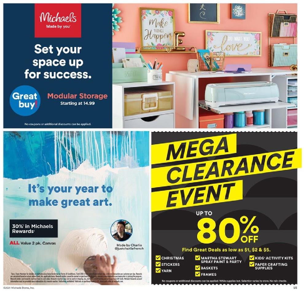 Michaels Ad Jan 10 - 16, 2021 | WeeklyAds2
