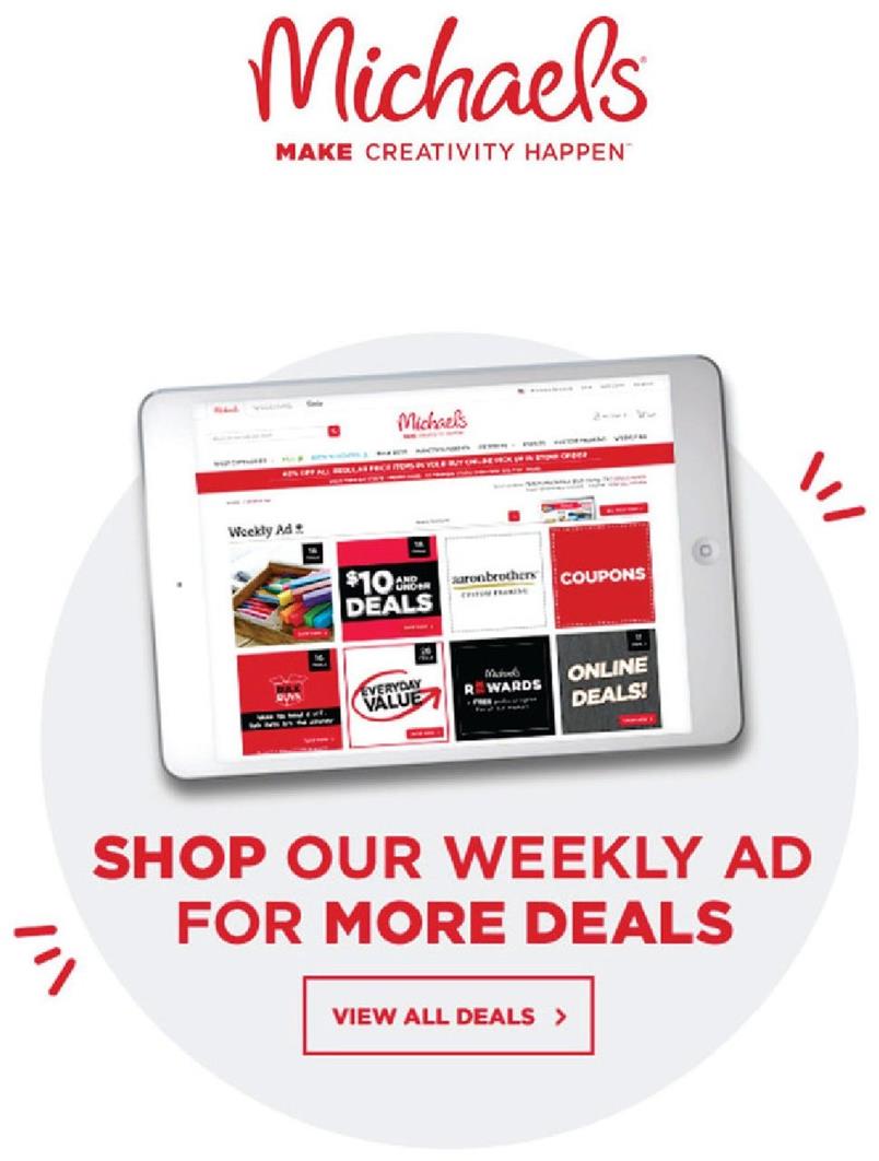 Michaels Ad Jan 10 - 16, 2021 | WeeklyAds2