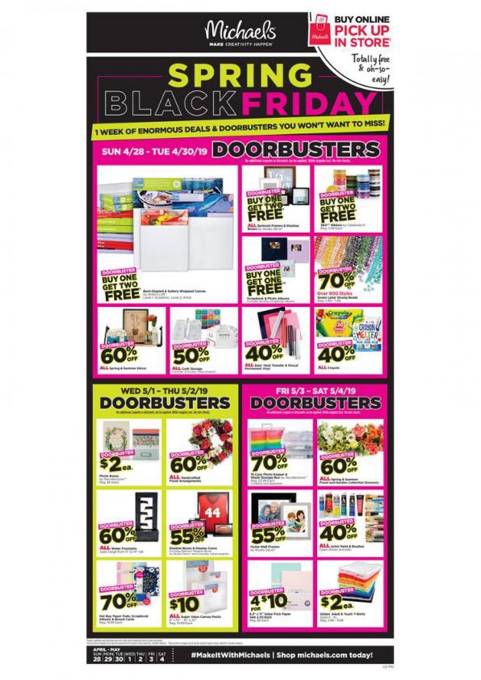 Michaels Weekly Ad Apr 28 - May 4, 2019 | WeeklyAds2
