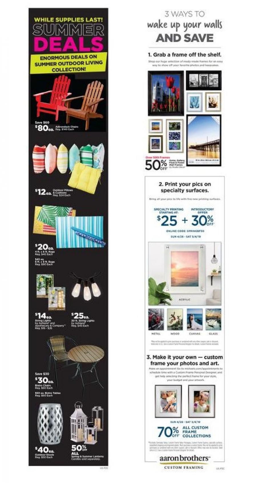 Michaels Weekly Ad Apr 28 - May 4, 2019 | WeeklyAds2