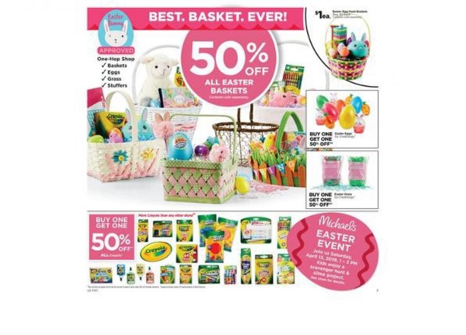 Michaels Weekly Ad Apr 7 - 13, 2019 | WeeklyAds2
