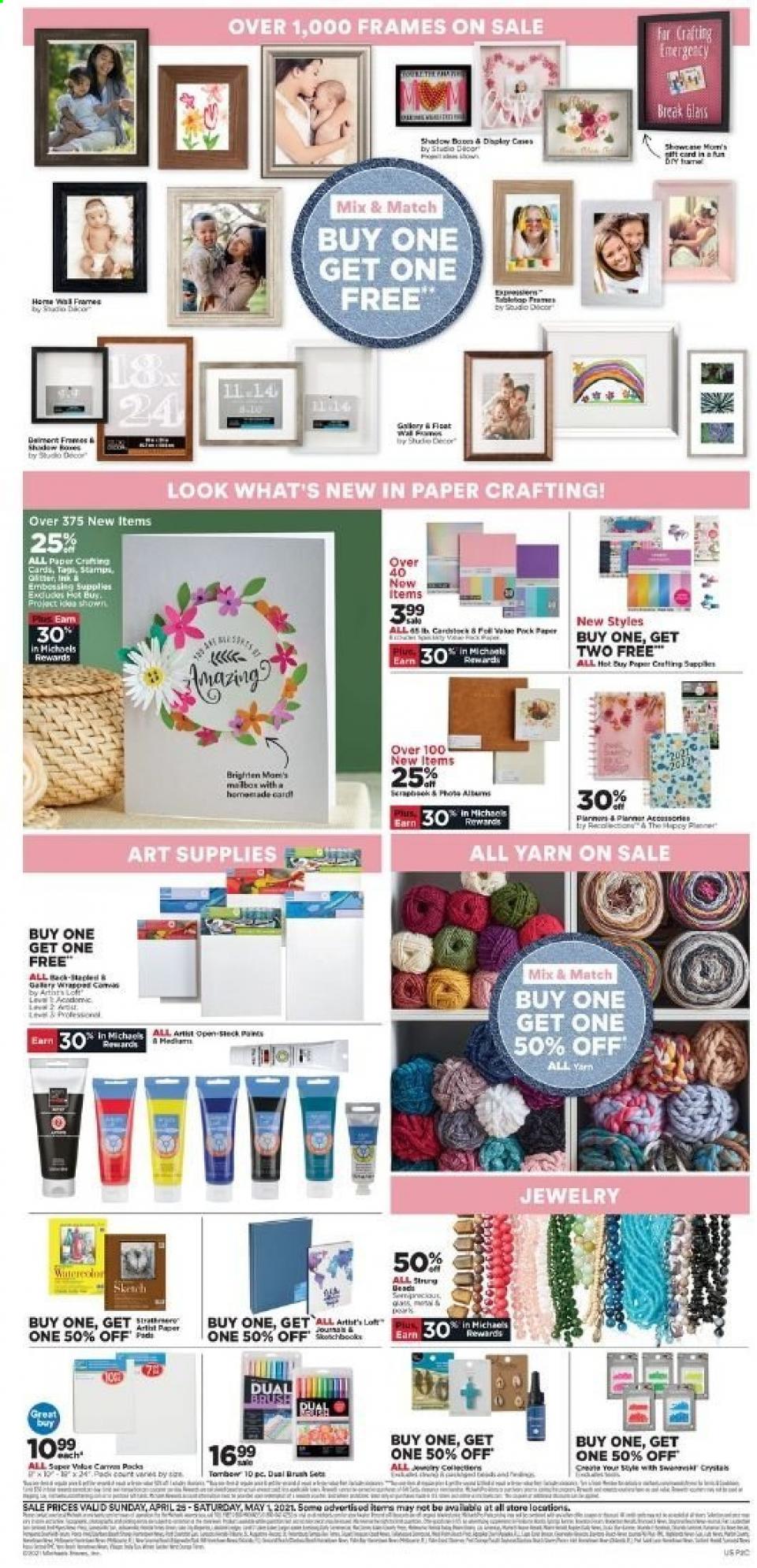 Michaels Weekly Ad Apr Apr 25 - May 1, 2021 | WeeklyAds2