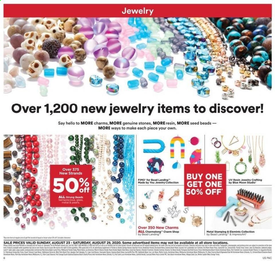 Michaels Weekly Ad Aug 23 - 29, 2020 | WeeklyAds2