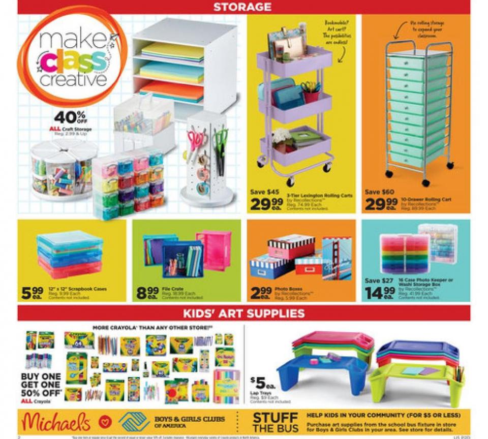 Michaels Weekly Ad Aug 25 - 31, 2019 | WeeklyAds2