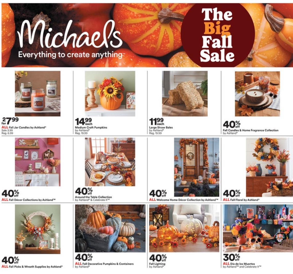 Michaels Weekly Ad Aug 27 - Sep 2, 2023 | WeeklyAds2