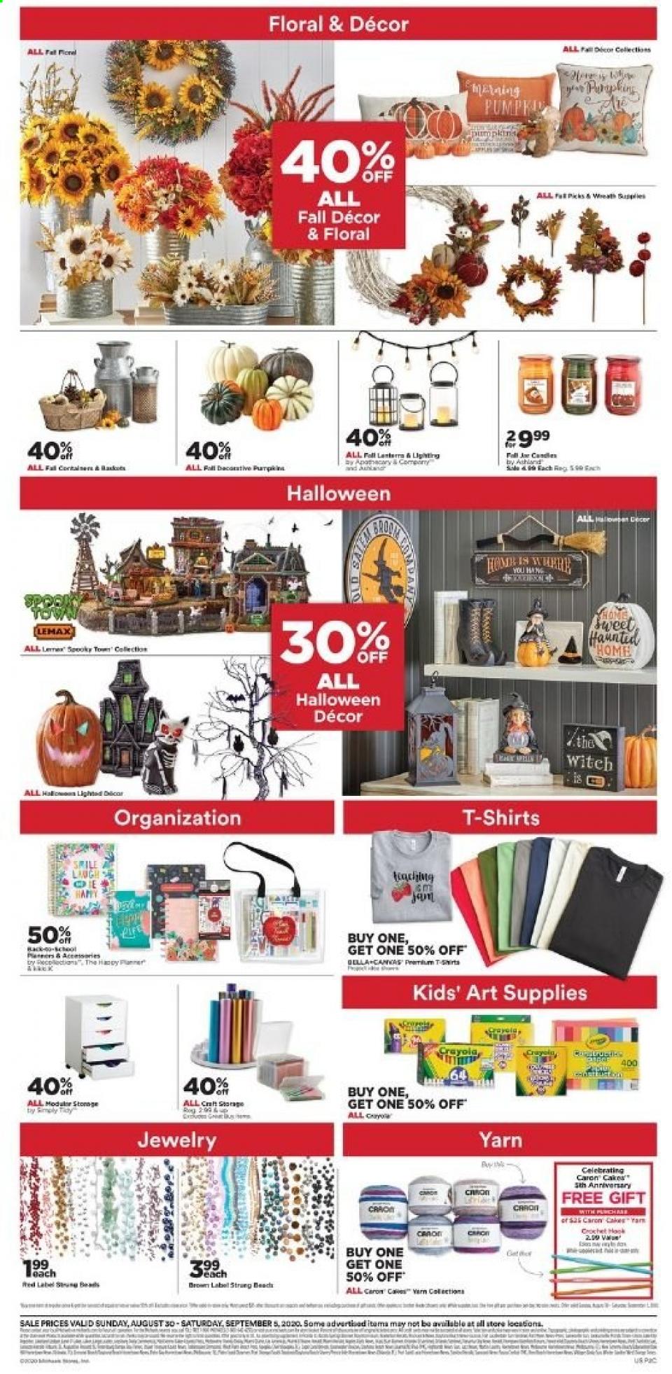 Michaels Weekly Ad Aug 30 - Sep 5, 2020 | WeeklyAds2