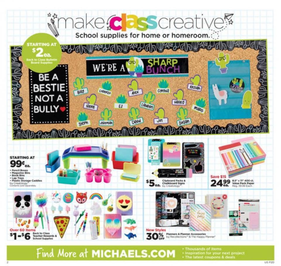 Michaels Weekly Ad Aug 4 - 10, 2019 | WeeklyAds2