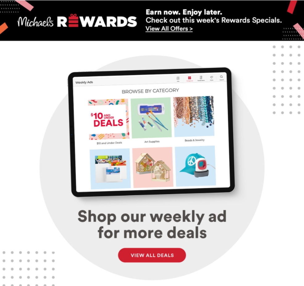 Michaels Weekly Ad page 8
