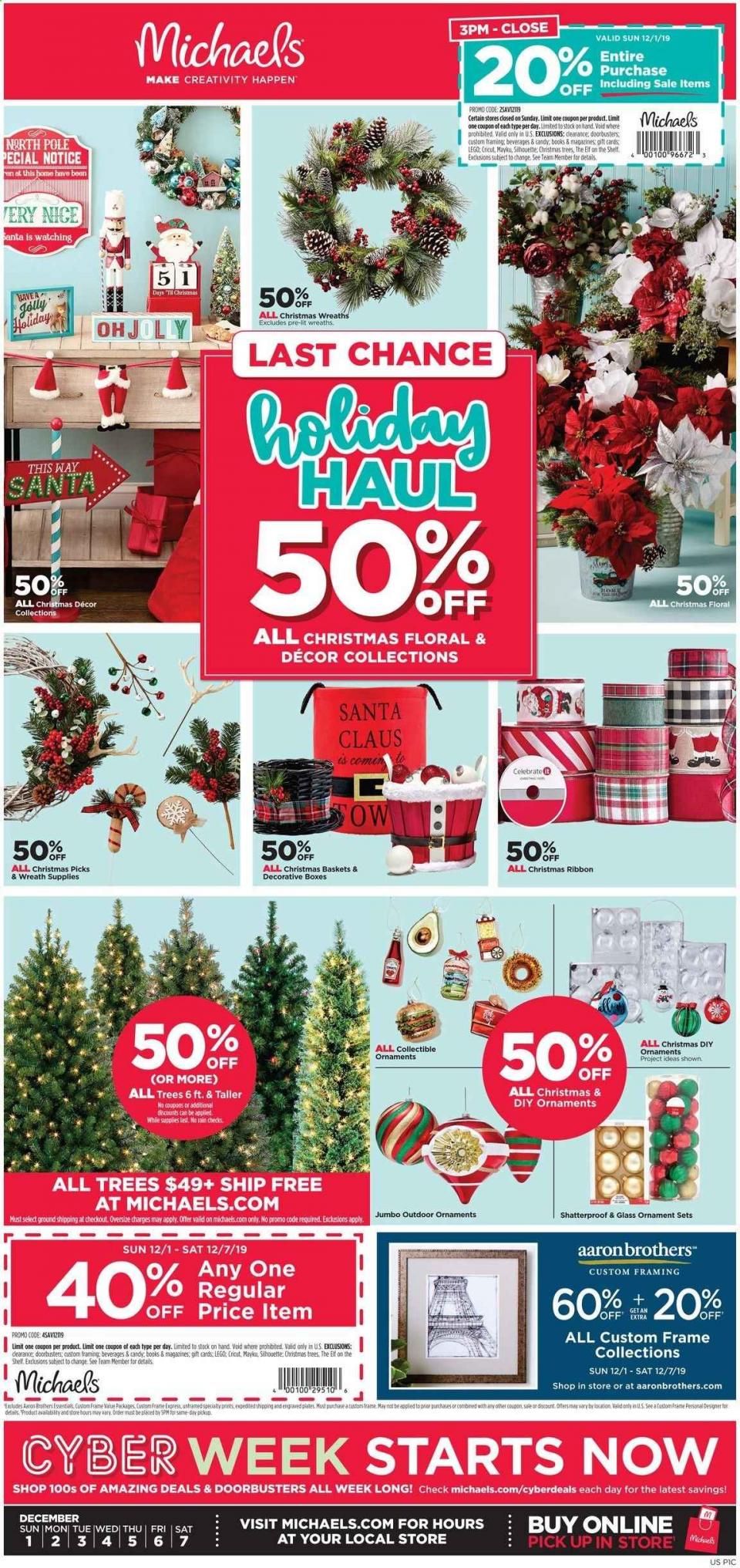 Michaels Weekly Ad Dec 1 - 7, 2019 | WeeklyAds2