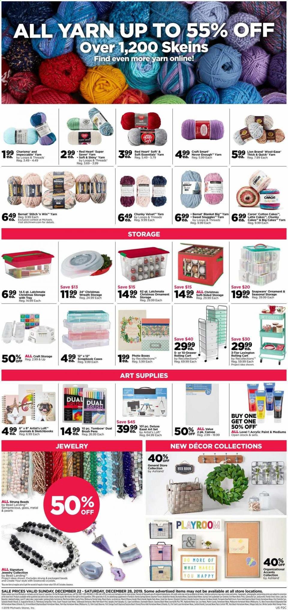 Michaels Weekly Ad Dec 22 - 28, 2019 | WeeklyAds2