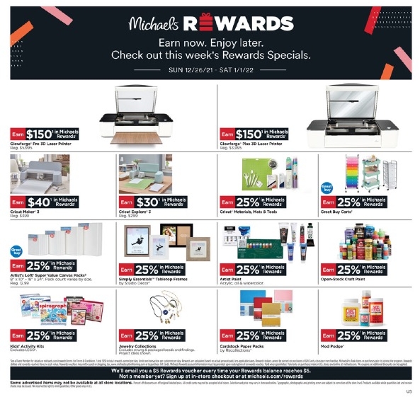 Michaels Weekly Ad Dec 26 2021 - Jan 1, 2022 | WeeklyAds2