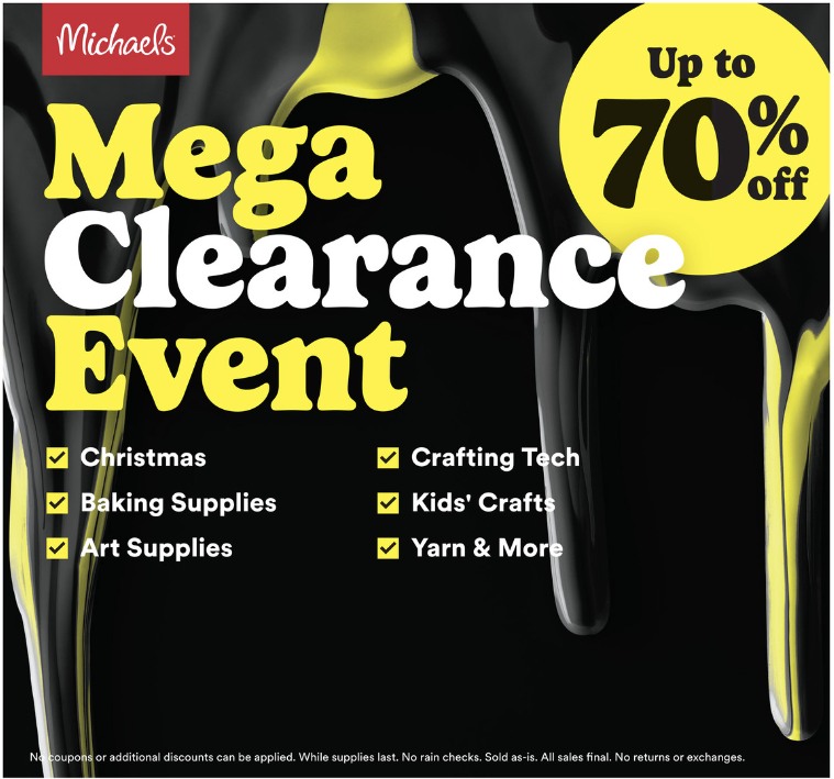 Michaels Weekly Ad Dec 31 - Jan 6 | WeeklyAds2