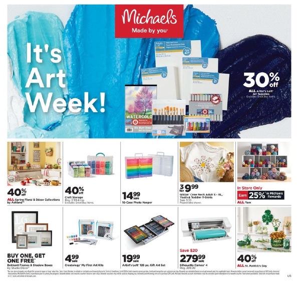 Michaels Weekly Ad Feb 27 - Mar 5, 2022 | WeeklyAds2