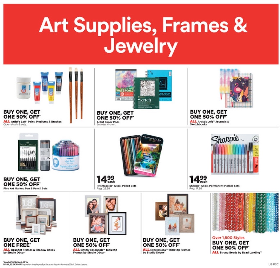 Michaels Weekly Ad page 3