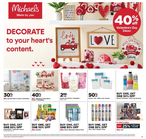 Michaels Weekly Ad Feb 6 - 12, 2022 | WeeklyAds2