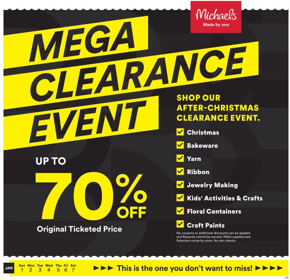 Michaels Weekly Ad Deals Jan 1 - 7, 2023 | WeeklyAds2