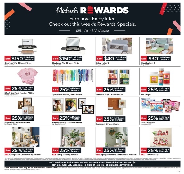 Michaels Weekly Ad Jan 16 - 22, 2022 | WeeklyAds2