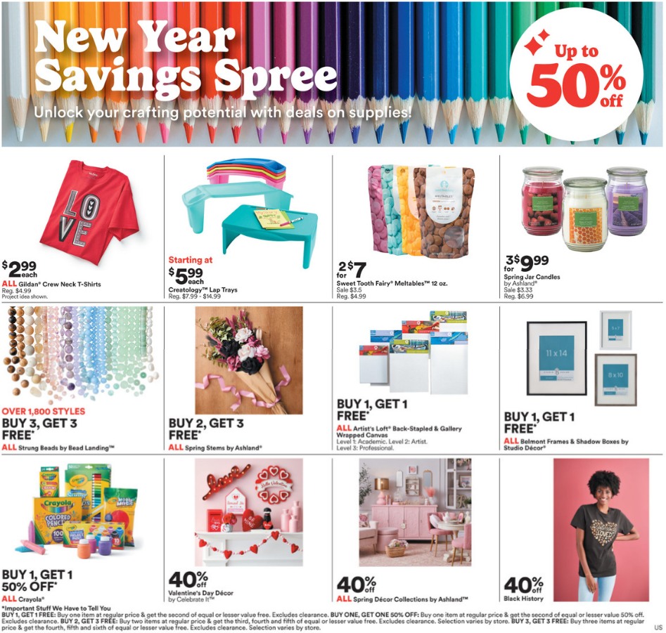 Michaels Weekly Ad Jan 21 - 27, 2024 | WeeklyAds2