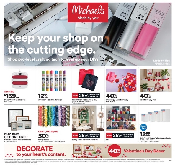 Michaels Weekly Ad Jan 23 - 29, 2022 | WeeklyAds2