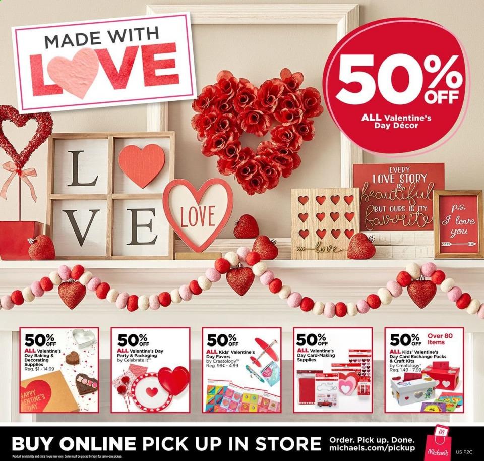 Michaels Weekly Ad Jan 26 - Feb 1, 2020 | WeeklyAds2