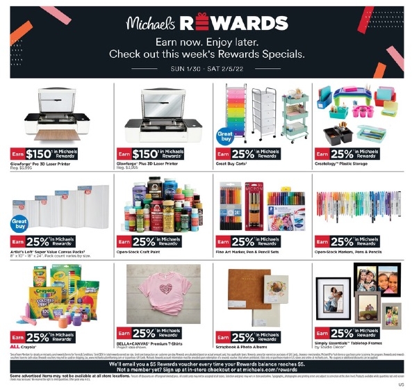 Michaels Weekly Ad Jan 30 - Feb 5, 2022 | WeeklyAds2