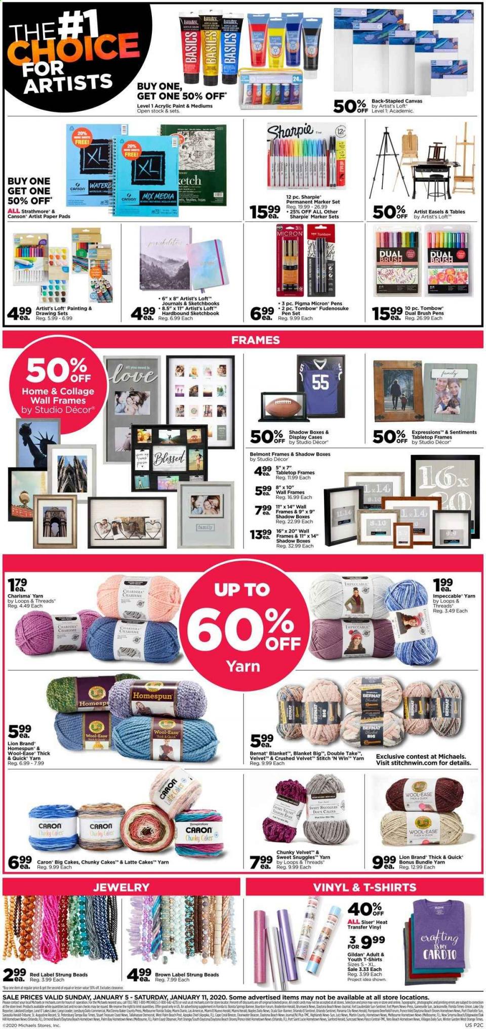 Michaels Weekly Ad Jan 5 - 11, 2020 | WeeklyAds2
