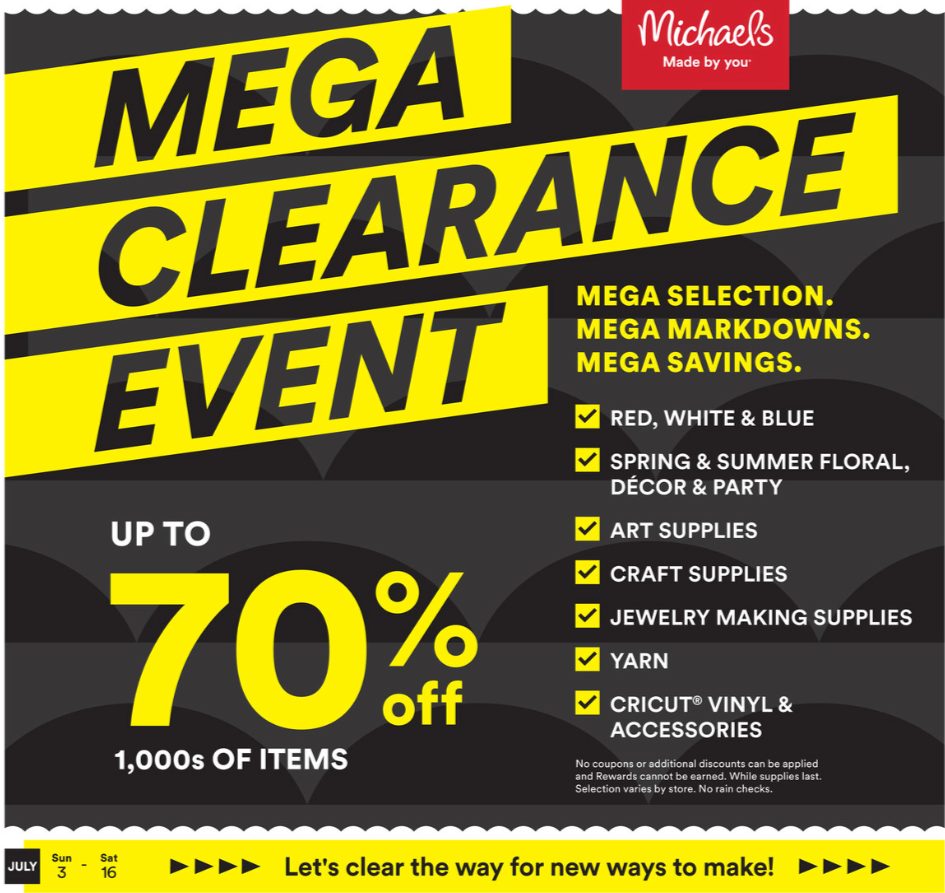 Michaels Weekly Ad Jul 10 - 16, 2022 | WeeklyAds2