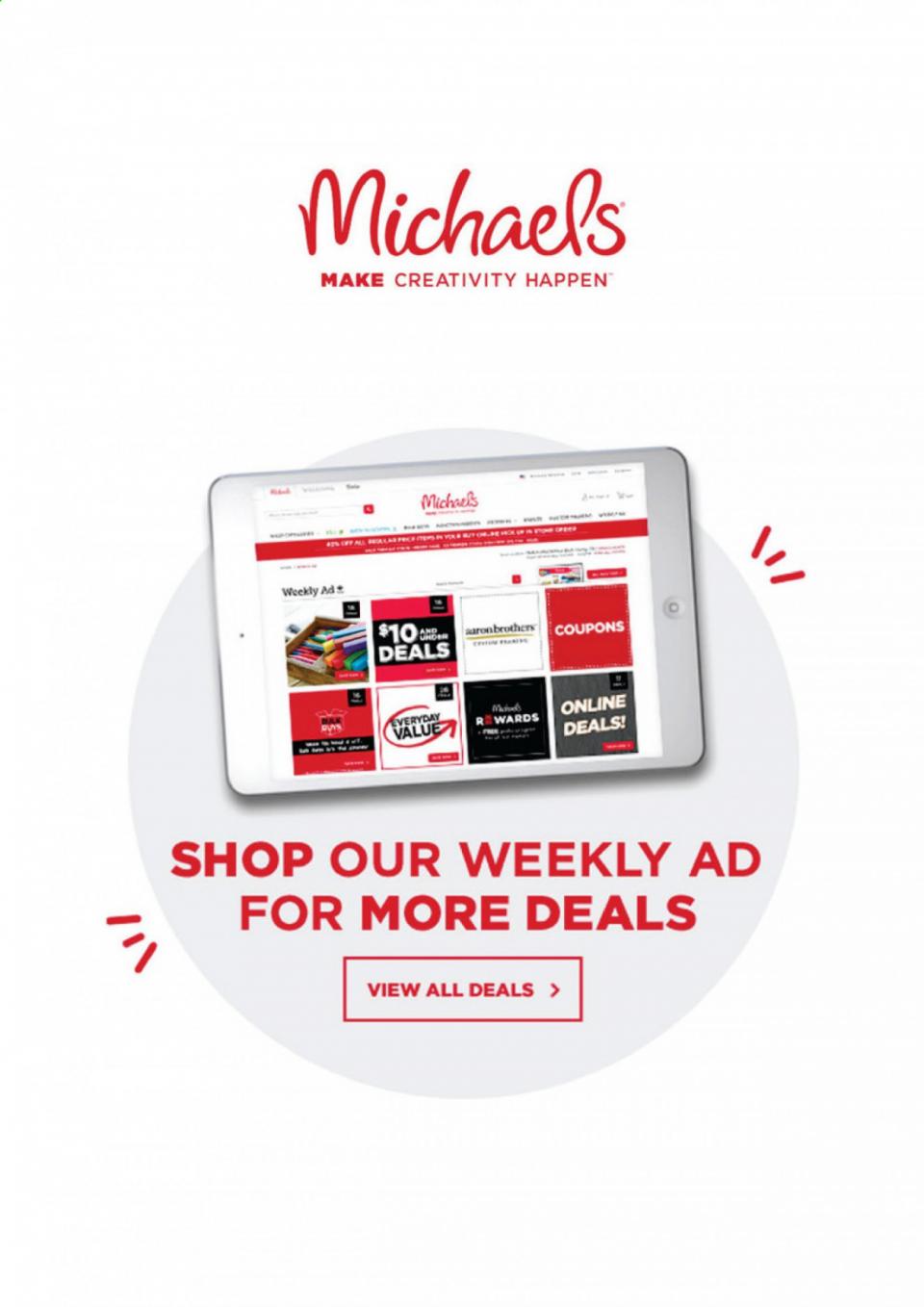 Michaels Weekly Ad Jul 12 - 18, 2020 | WeeklyAds2