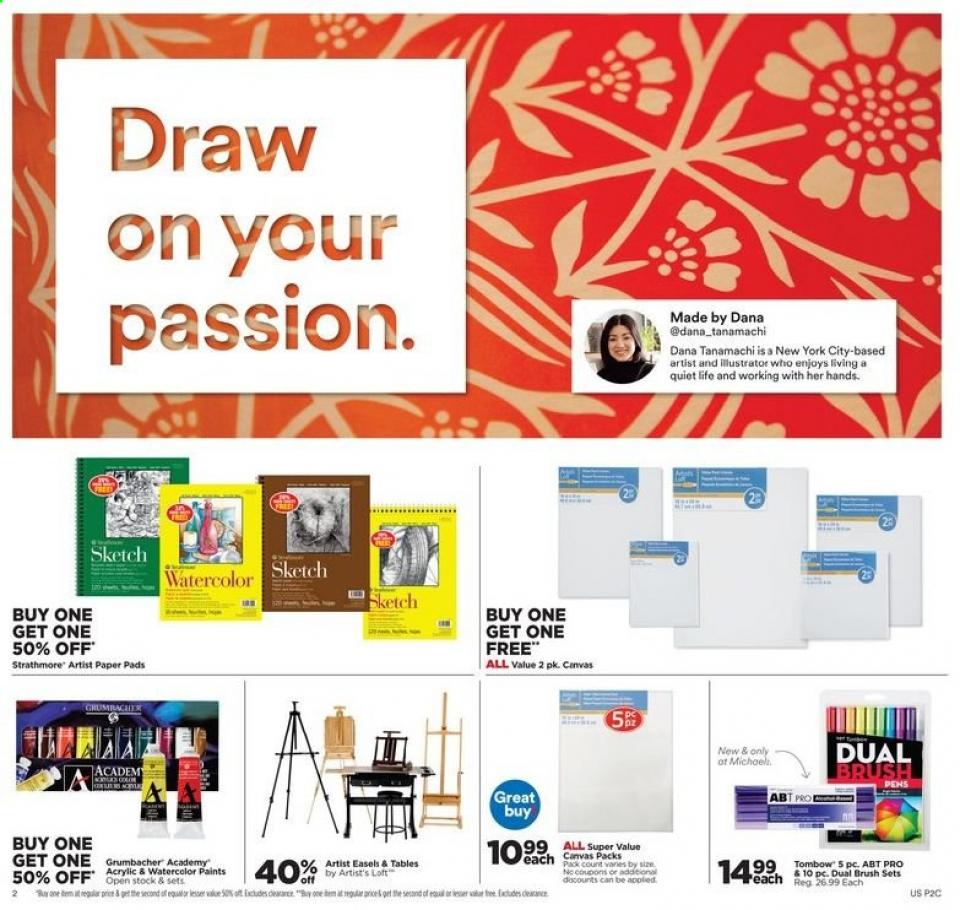Michaels Weekly Ad Jul 26 - Aug 1, 2020 | WeeklyAds2