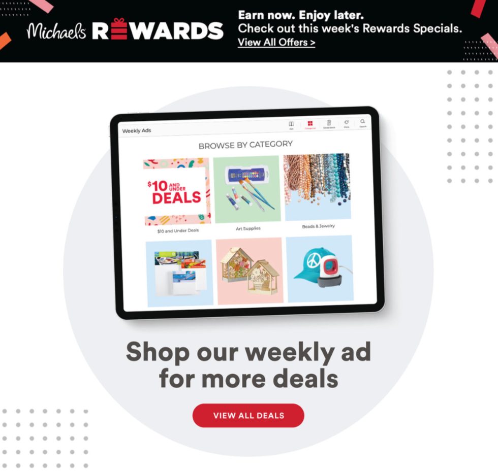 Michaels Weekly Ad page 4