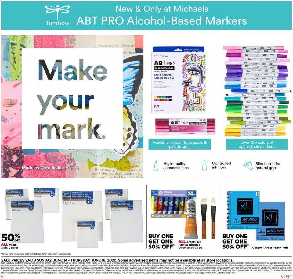 Michaels Weekly Ad Jun 14 - 18, 2020 | WeeklyAds2