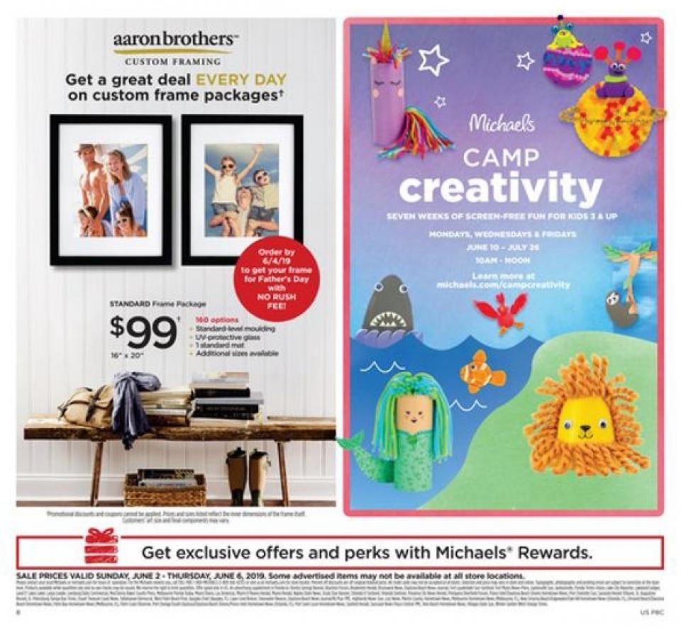 Michaels Weekly Ad Jun 2 - 6, 2019 | WeeklyAds2