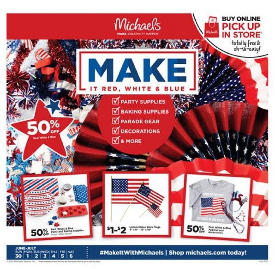 Michaels Weekly Ad Jun 30 - Jul 6, 2019 | WeeklyAds2