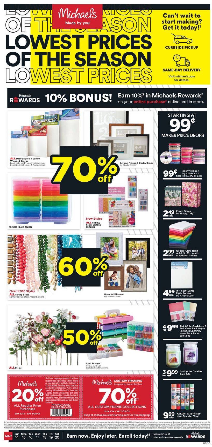 Michaels Weekly Ad Mar 14 - 20, 2021 | WeeklyAds2