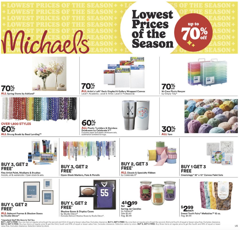 Michaels Weekly Ad Mar 15 - 24, 2024 | WeeklyAds2