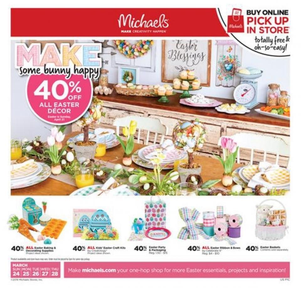 Michaels Weekly Ad Mar 17 - 30, 2019 | WeeklyAds2