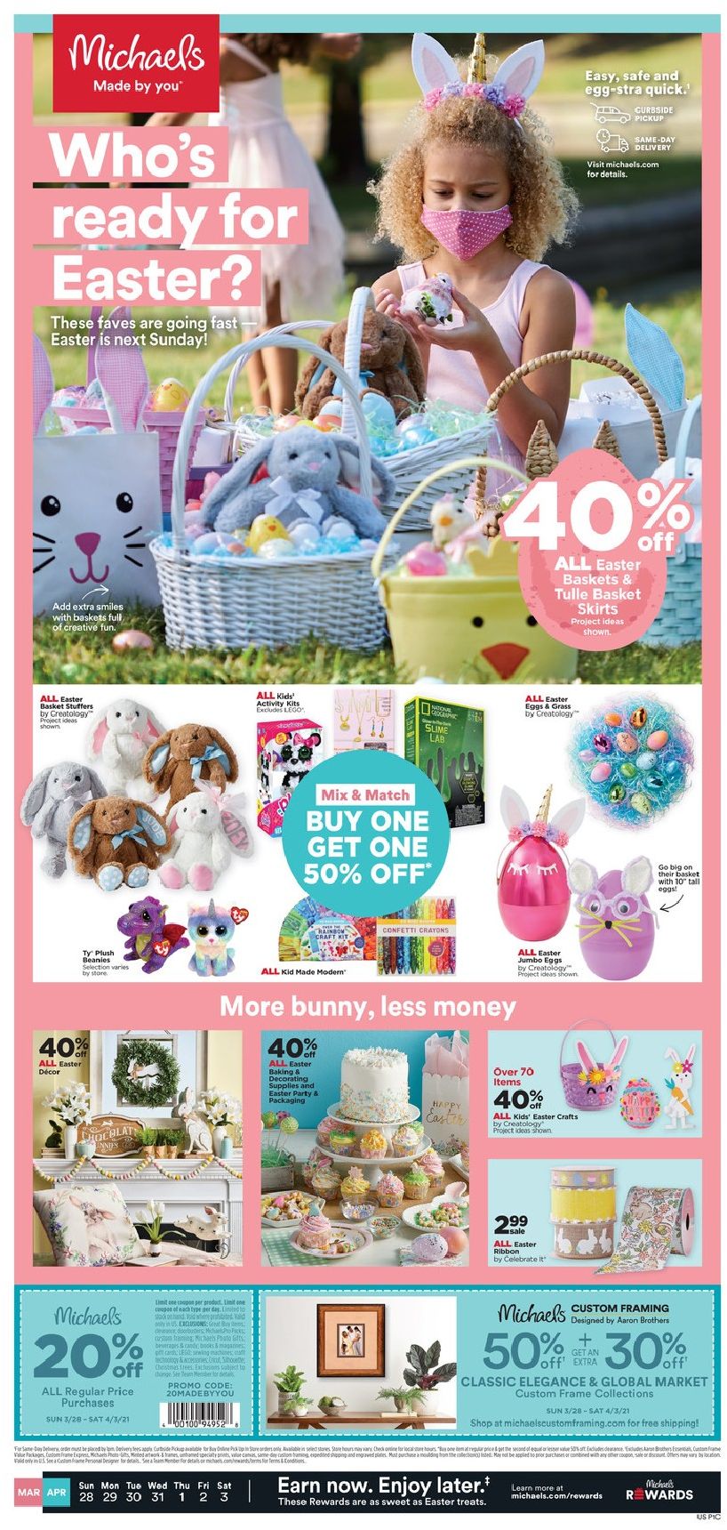 Michaels Weekly Ad Mar 28 - Apr 3, 2021 | WeeklyAds2