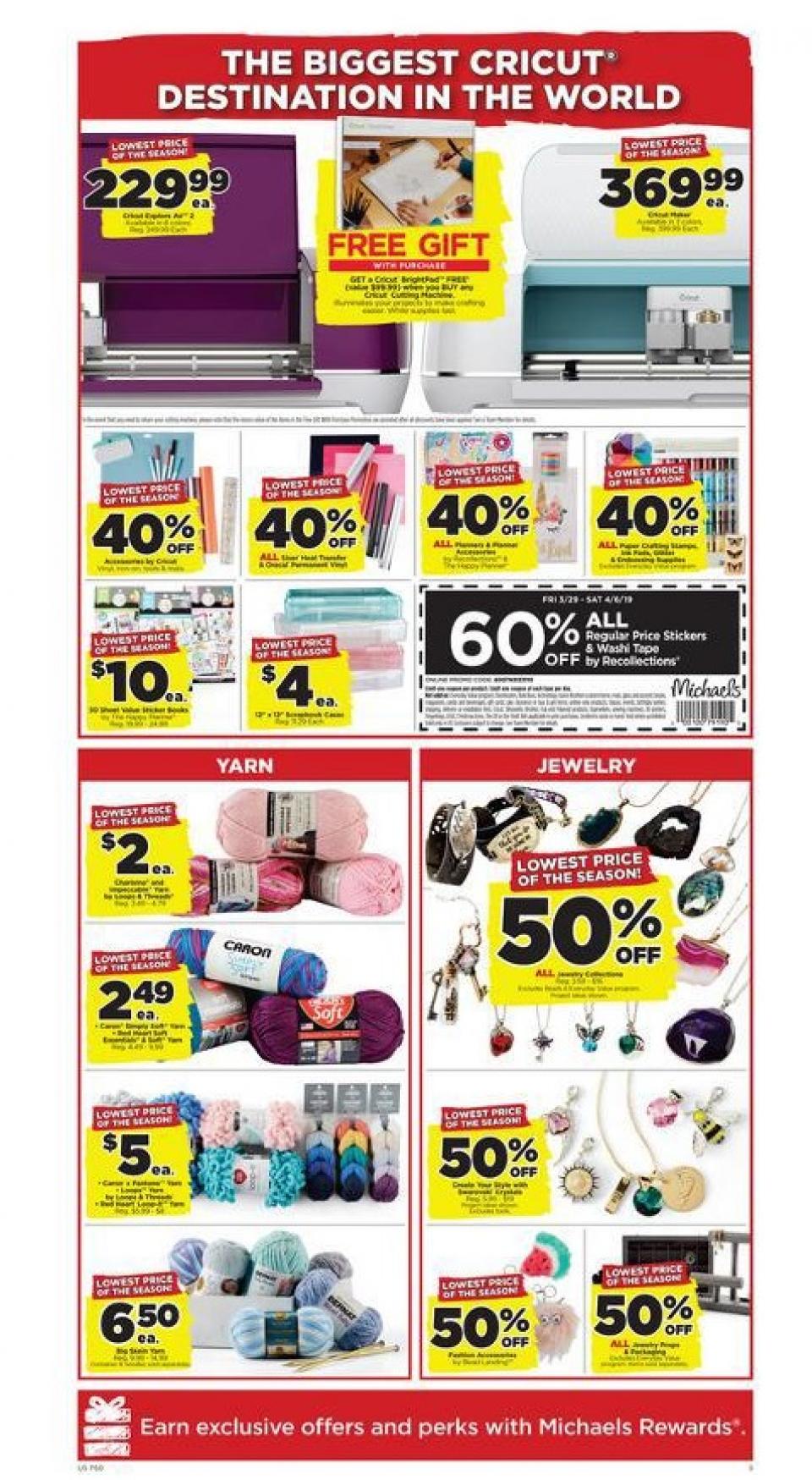 Michaels Weekly Ad Mar 29 - Apr 6, 2019 | WeeklyAds2