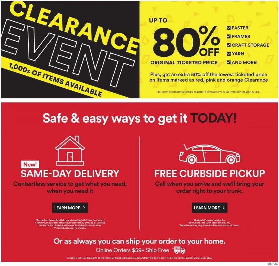 Michaels Weekly Ad May 24 - 30, 2020 | WeeklyAds2